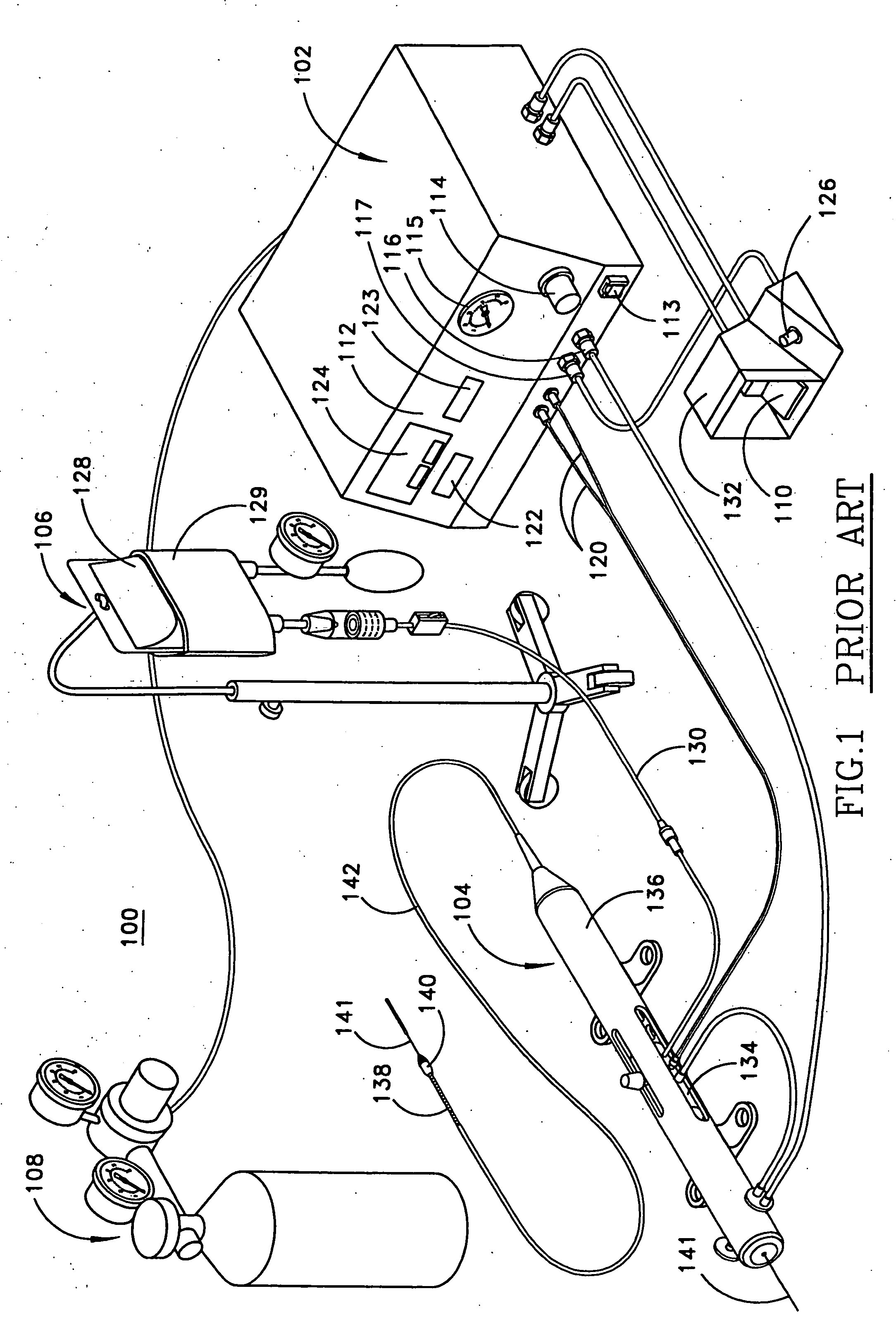 Rotational atherectomy system