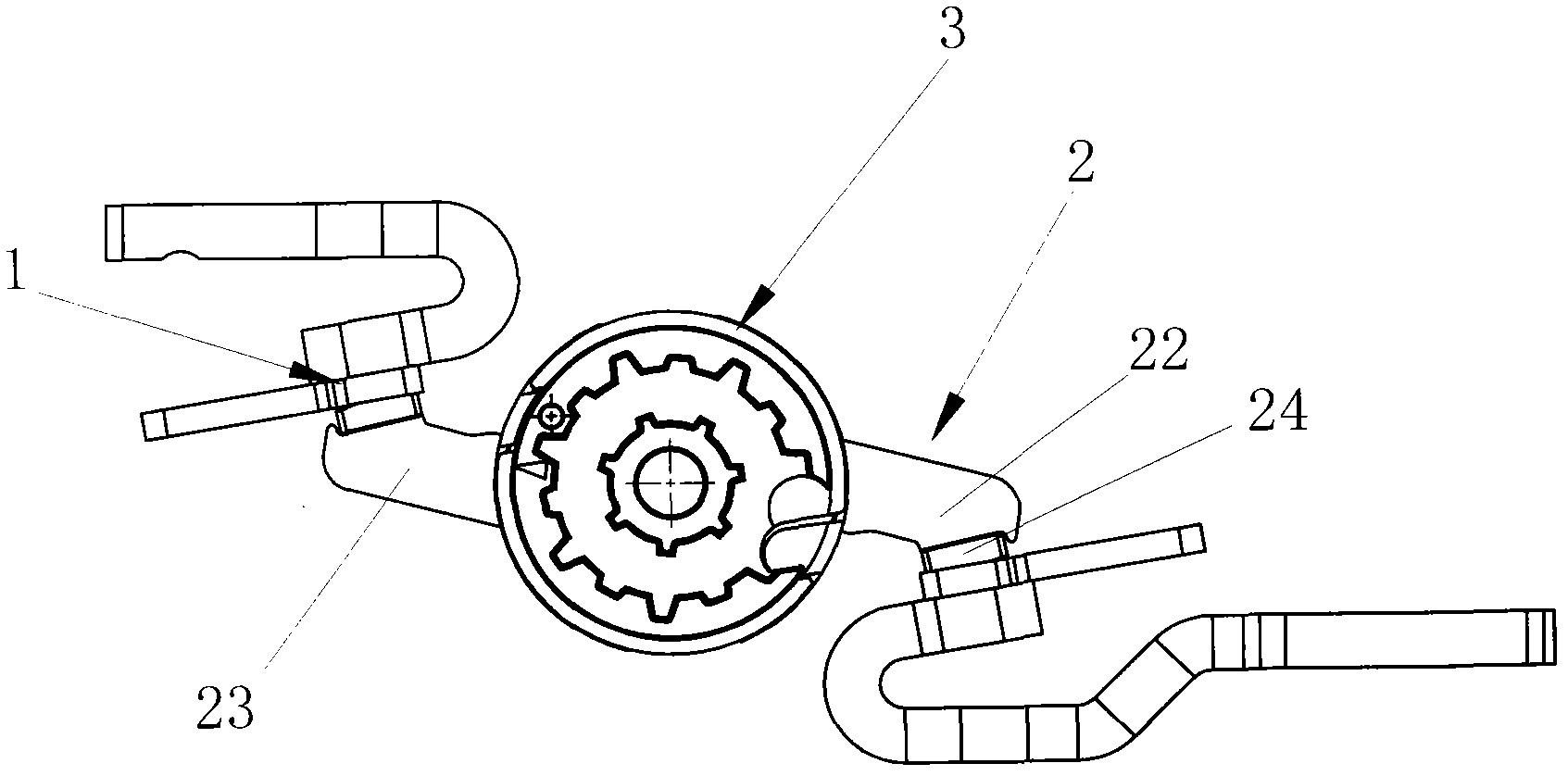 Contact system of low-voltage circuit breaker