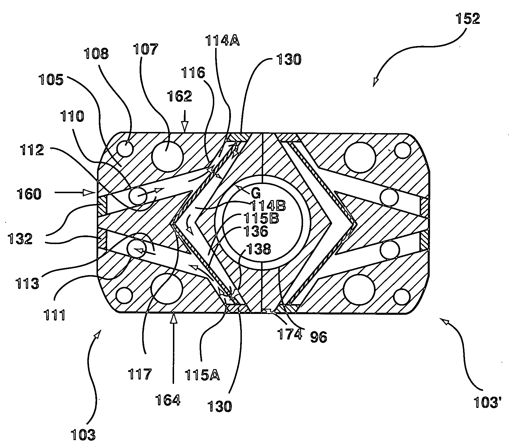 Mold split insert