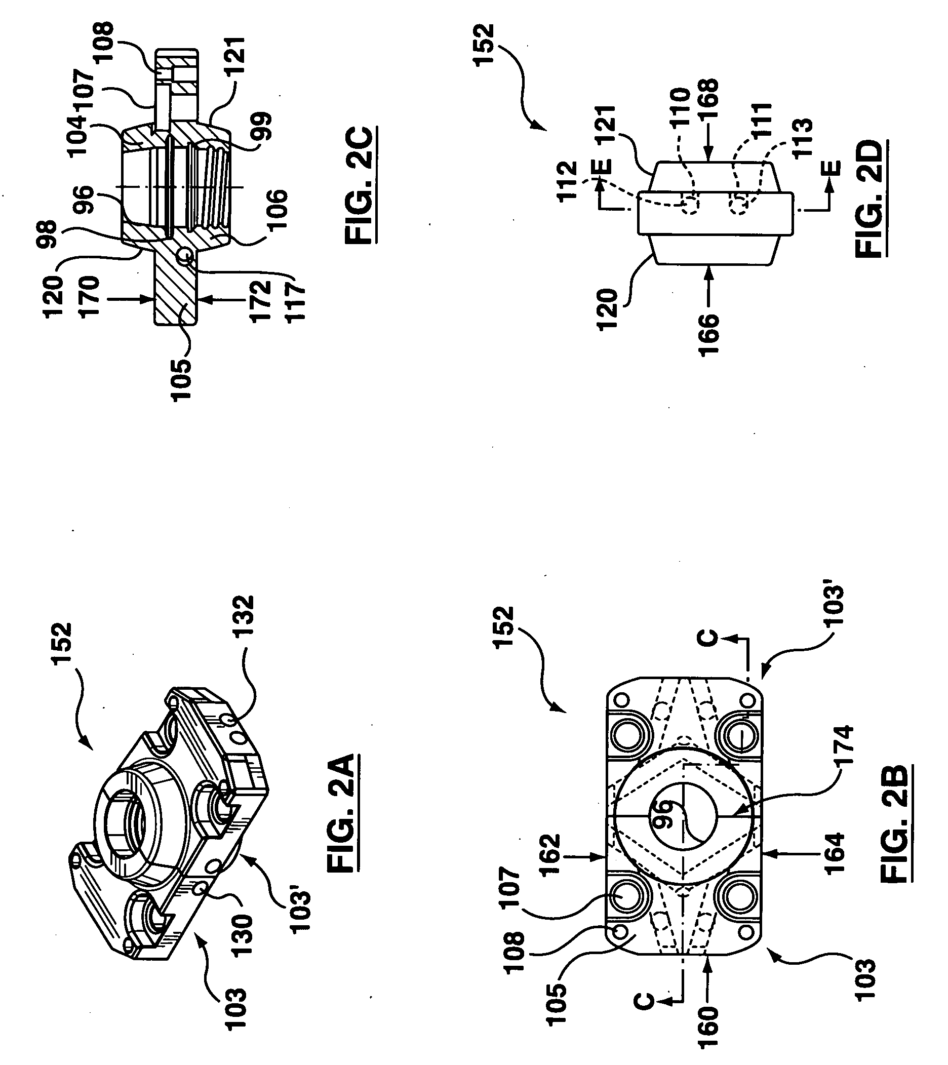 Mold split insert