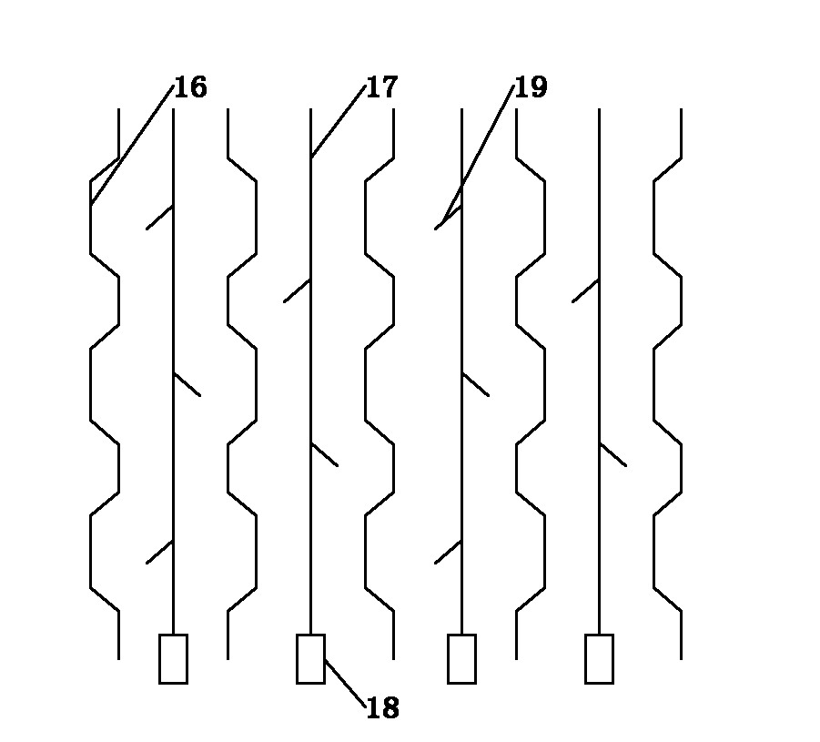 Technical device for recycling tail gas and residual heat during production of active carbon with phosphoric acid method