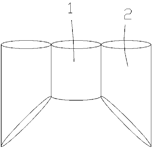 Optical nanostructure probe and single cell colloid osmotic pressure detection platform and manufacturing method of optical nanostructure probe