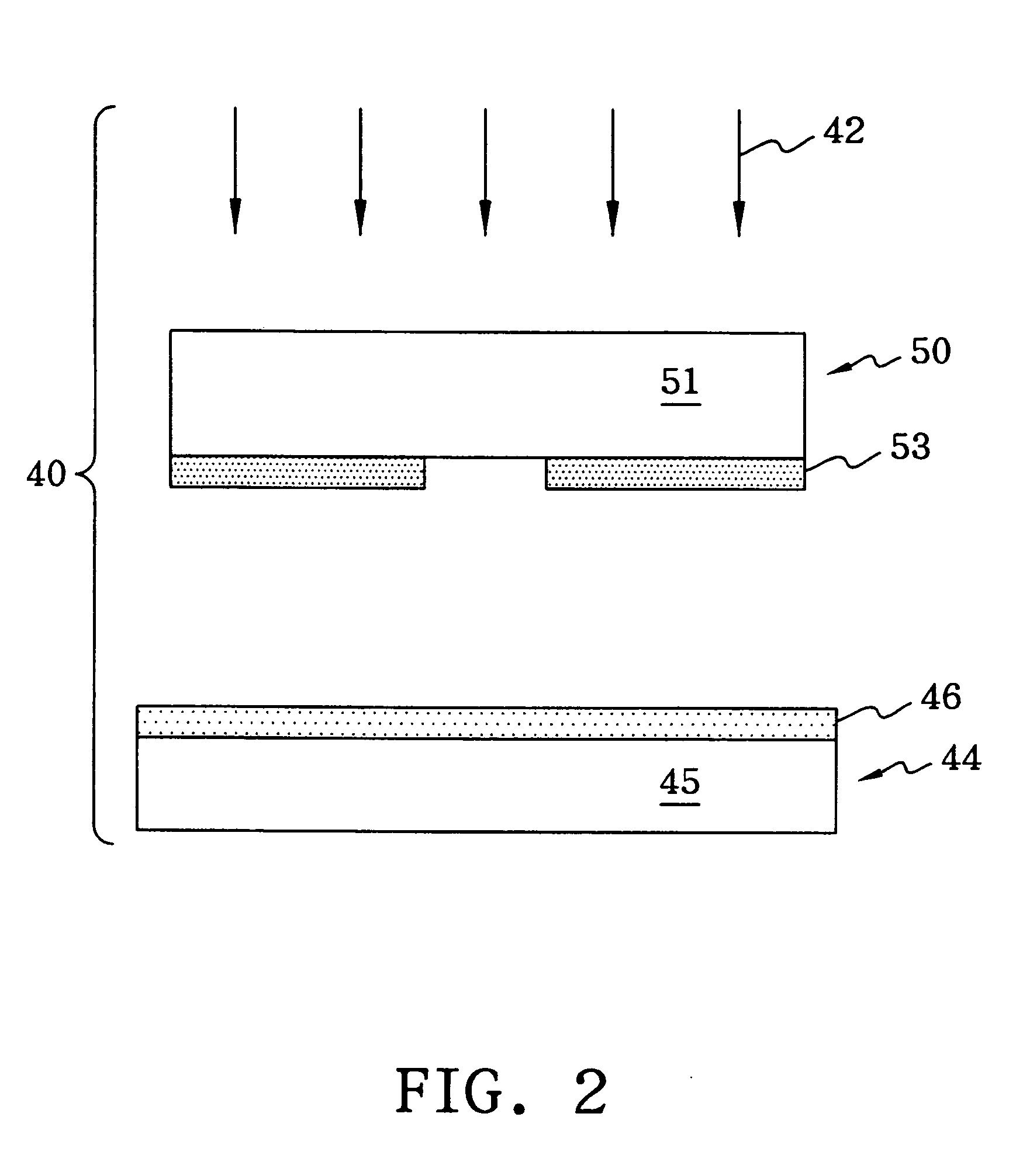 Mask for reducing proximity effect