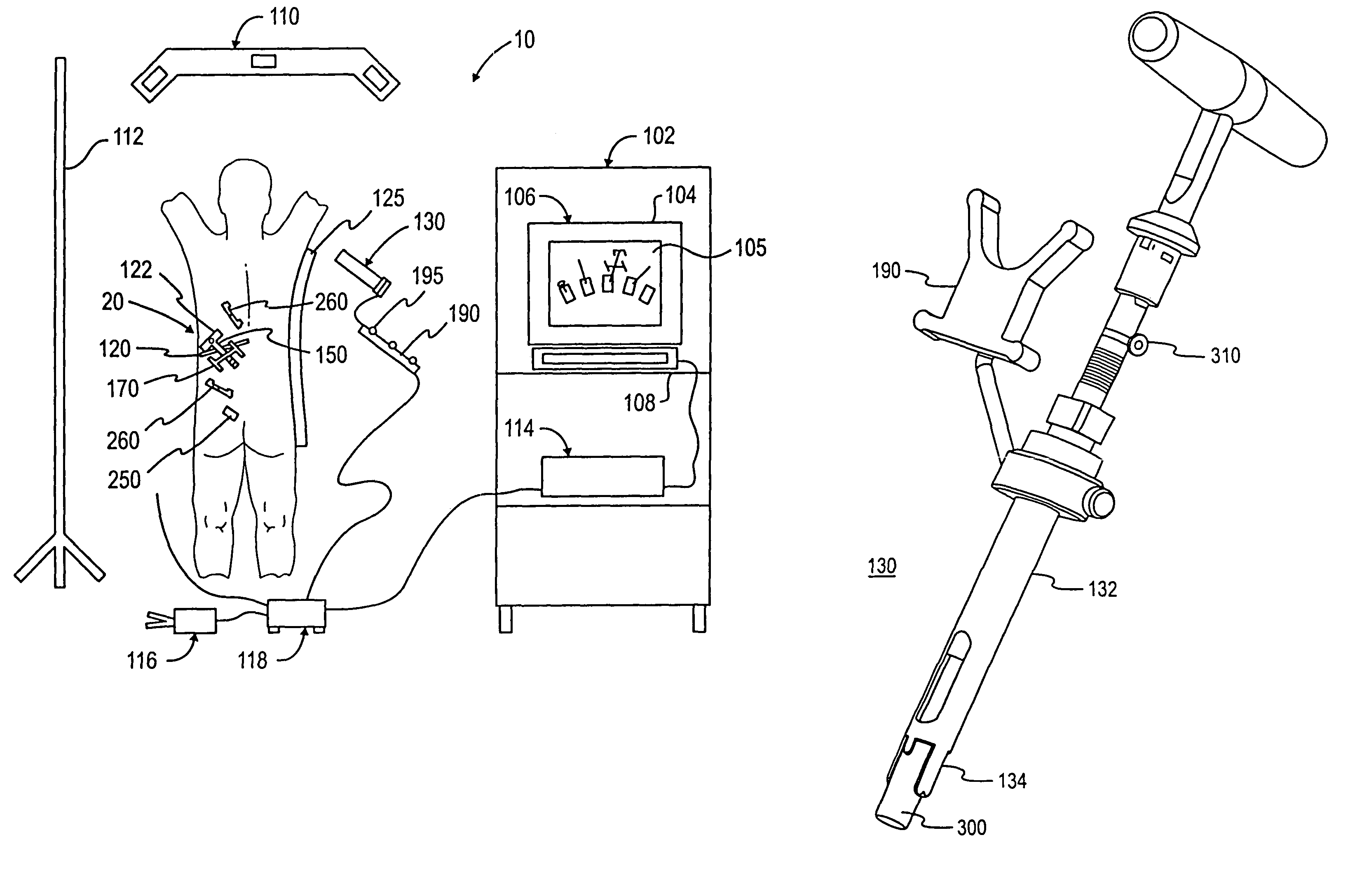 Image guided spinal surgery guide, system and method for use thereof