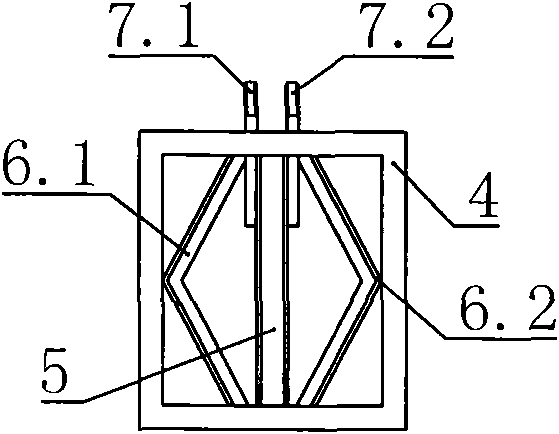 Detachable tower foundation