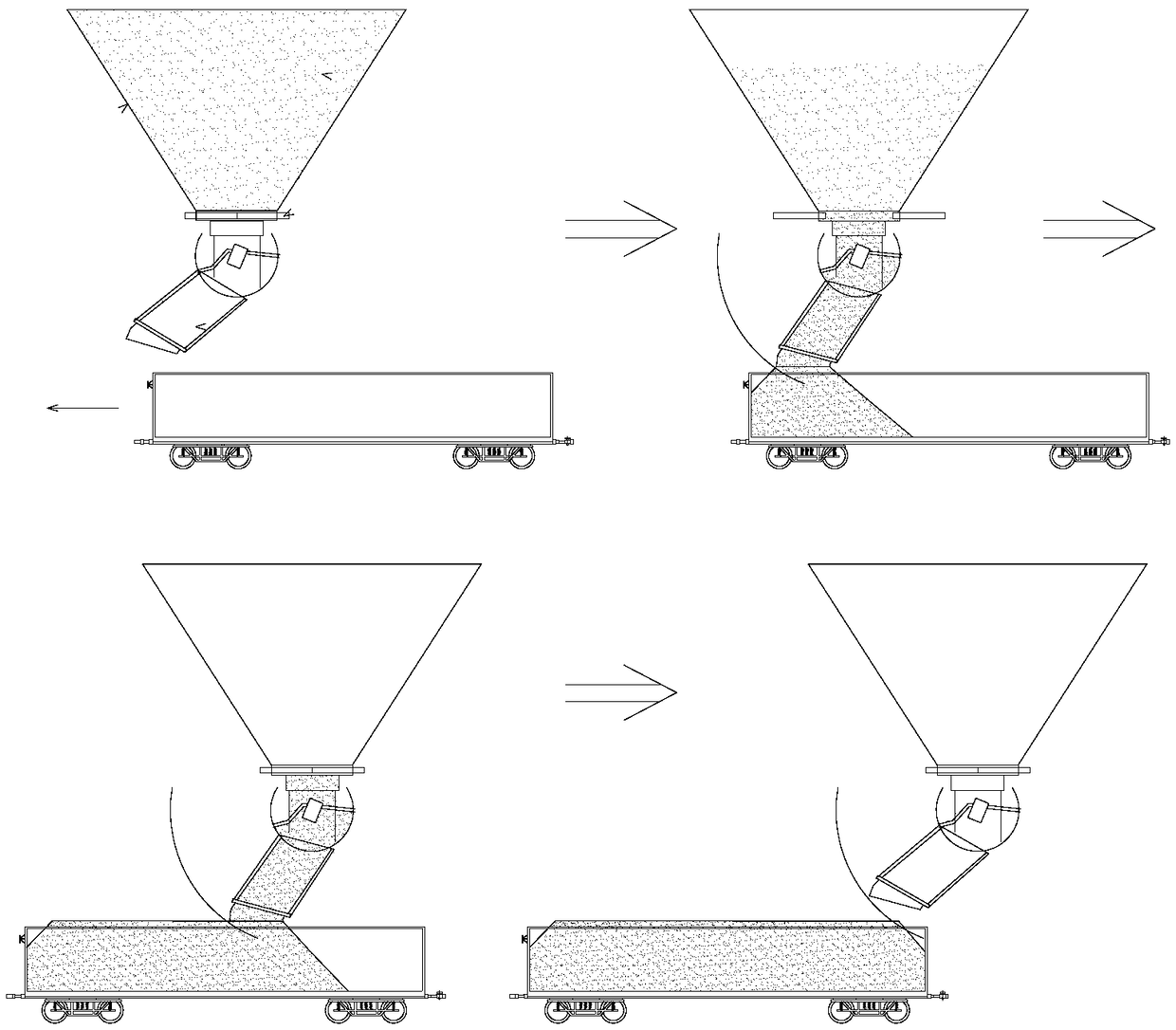 Intelligent truck loading method and device