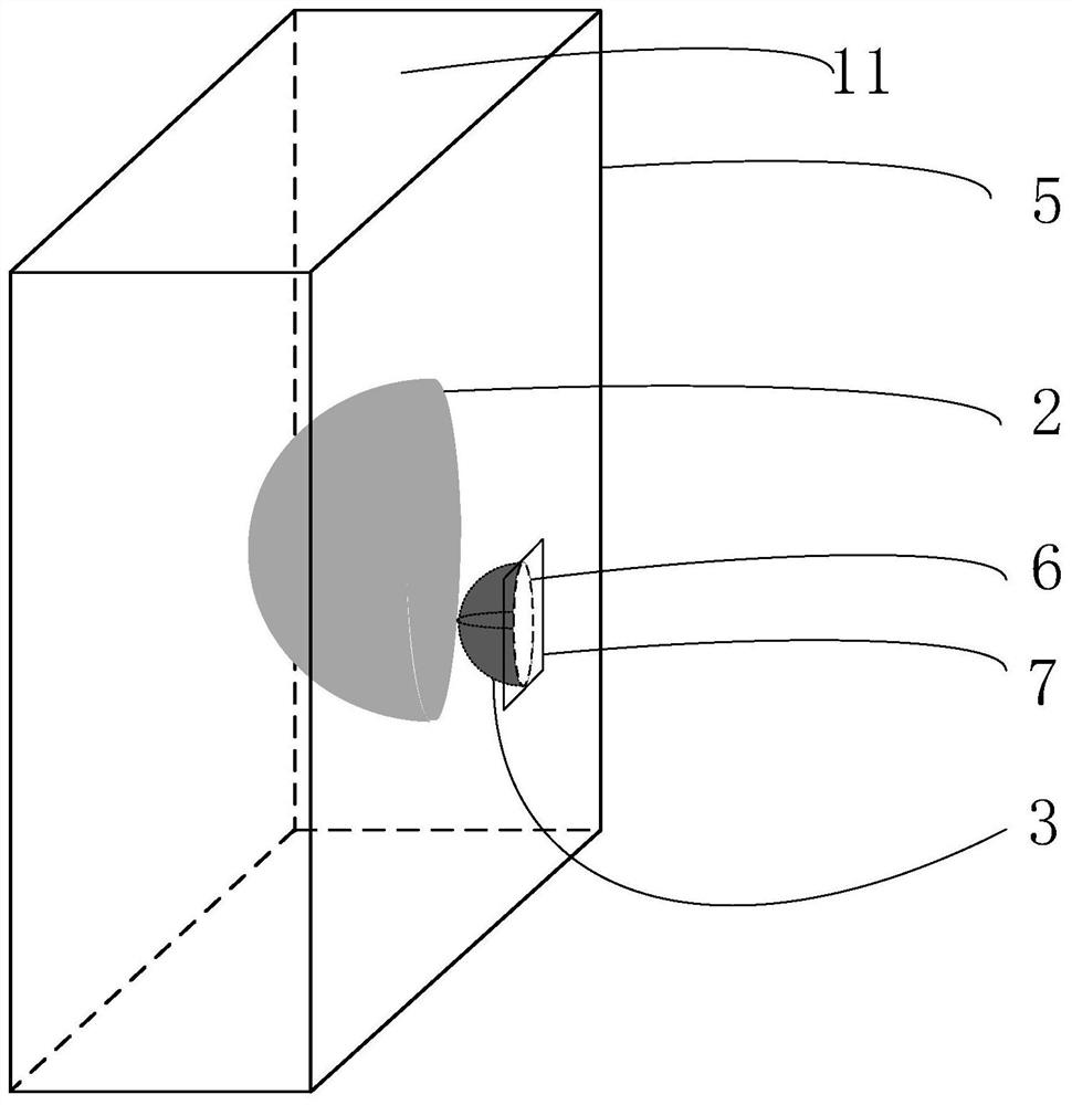 Target object positioning and labeling method and device based on profile map