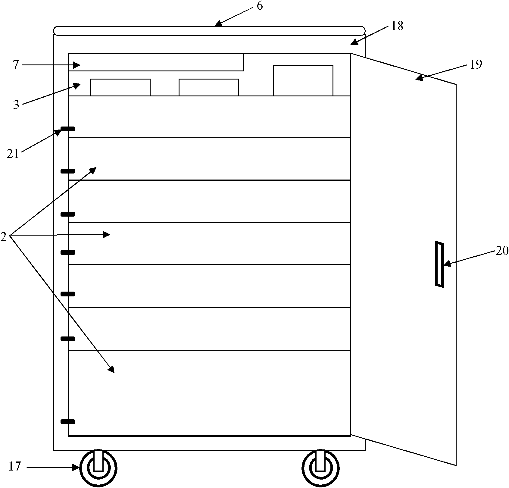 Automatic article management and access device