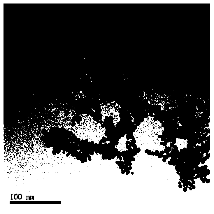 A gold nanosphere/melanin composite nano-photoacoustic probe with super-strong photoacoustic effect and its preparation