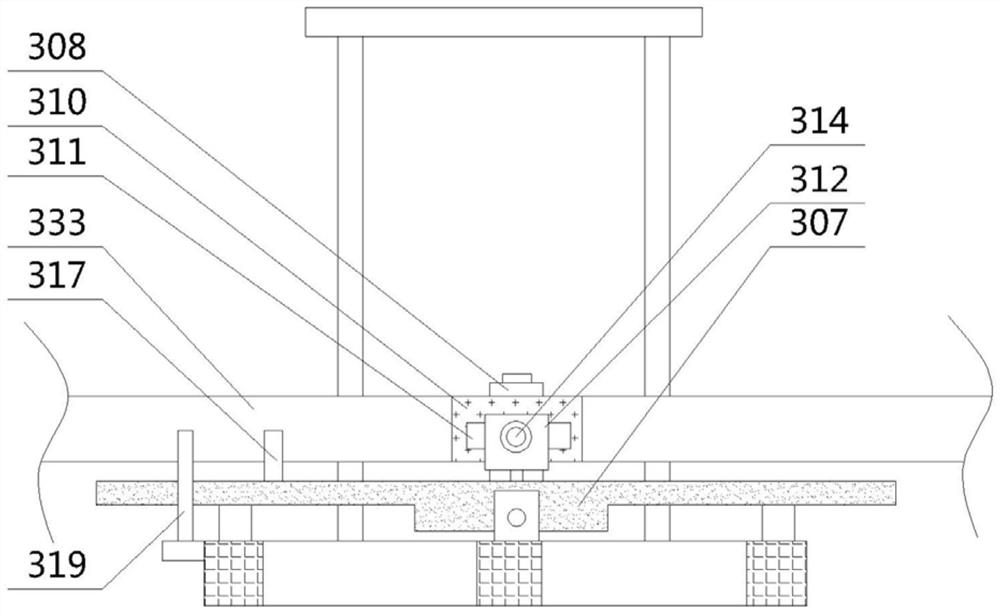 A marine oil pollution cleaning structure and cleaning method