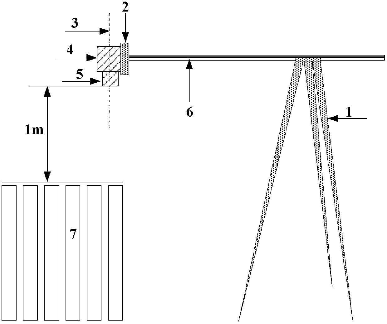 Method and device for utilizing digital camera to obtain rice canopy leaf area index