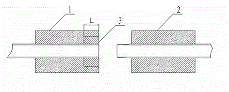 Pipeline piece resistance butt welding method