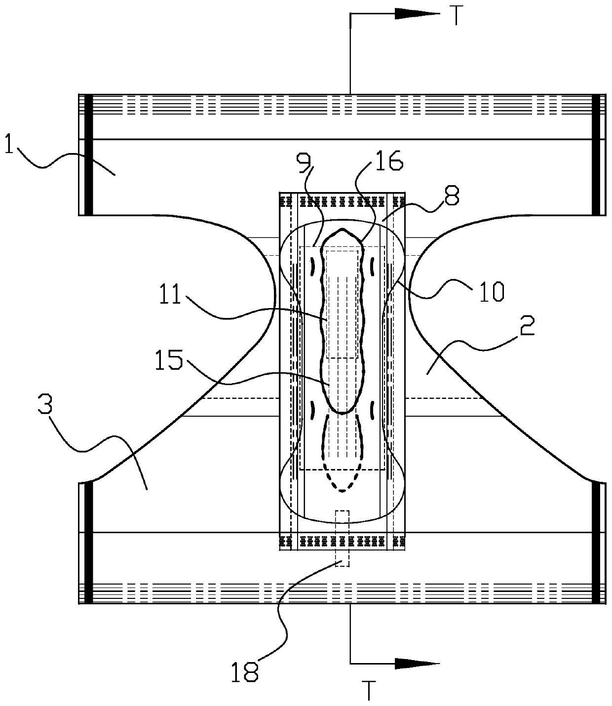 Preparation method for disposable pants-type sanitary articles