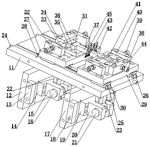 Mobile fine tuning type welding device for screen plates