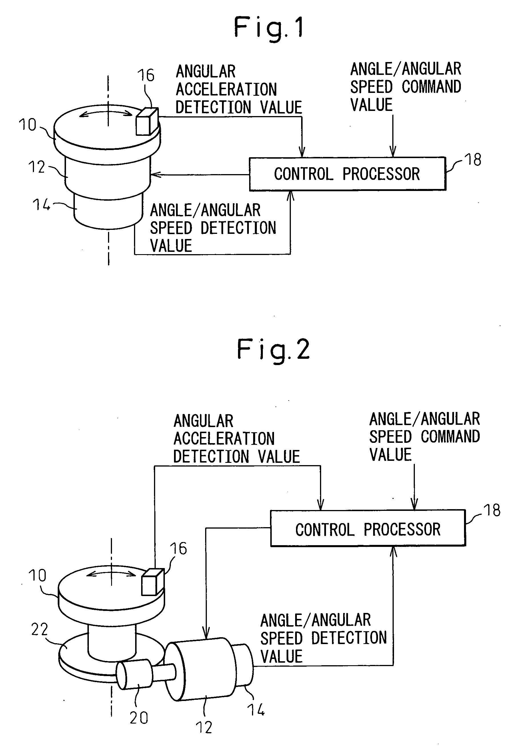 Rotary shaft control apparatus