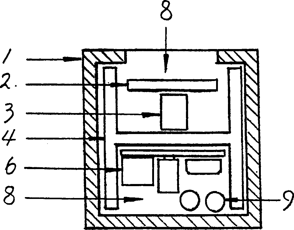 Traffic controlling system with microwave communicating apparatus