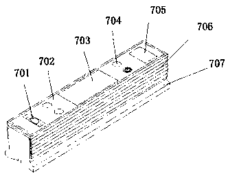 Noise reduction vibration isolator used for high voltage electric power container installation