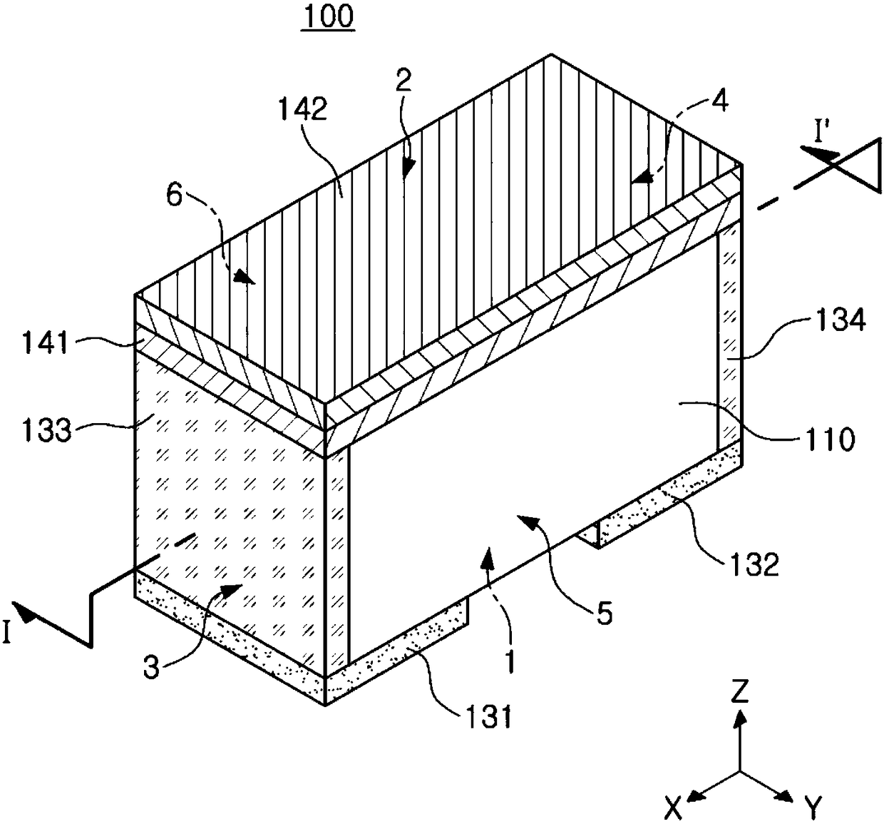 Multilayered capacitor and board having the same mounted thereon