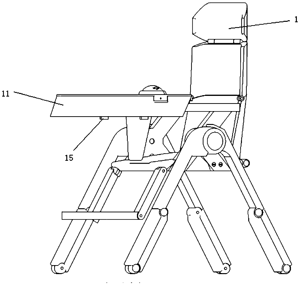 Multifunctional child dining chair