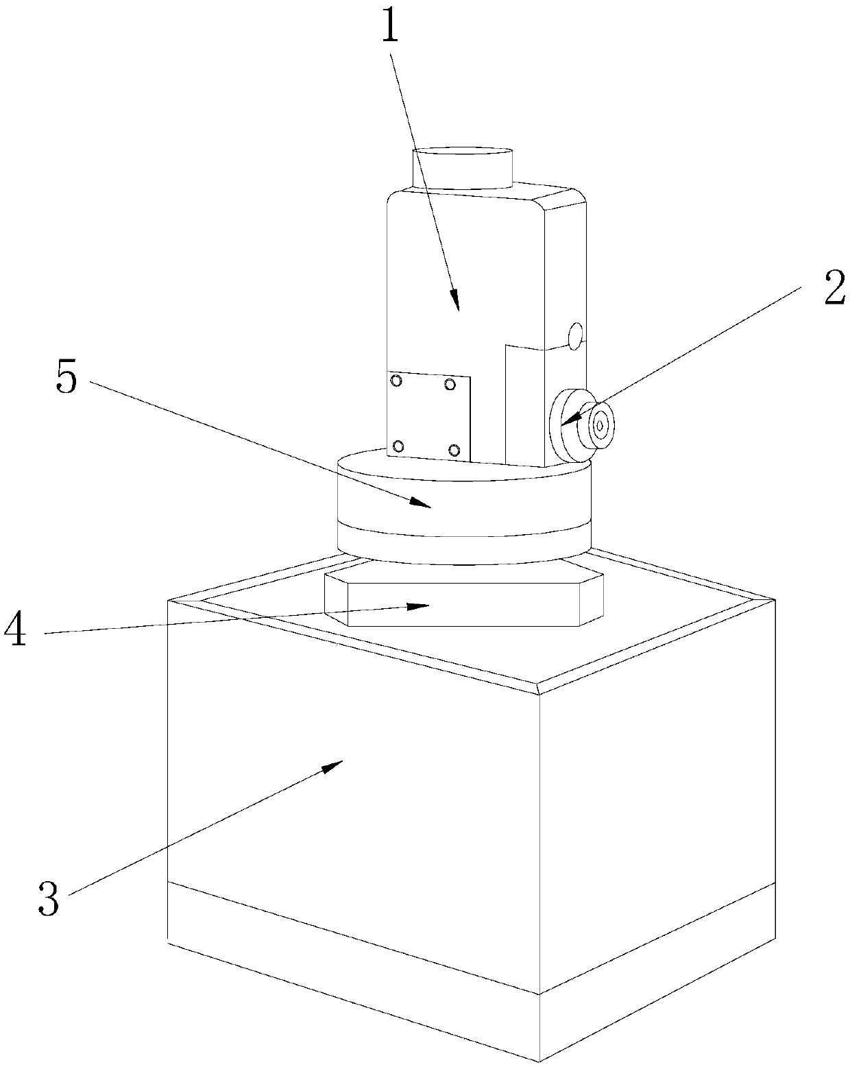 Mapping instrument protecting device for building construction