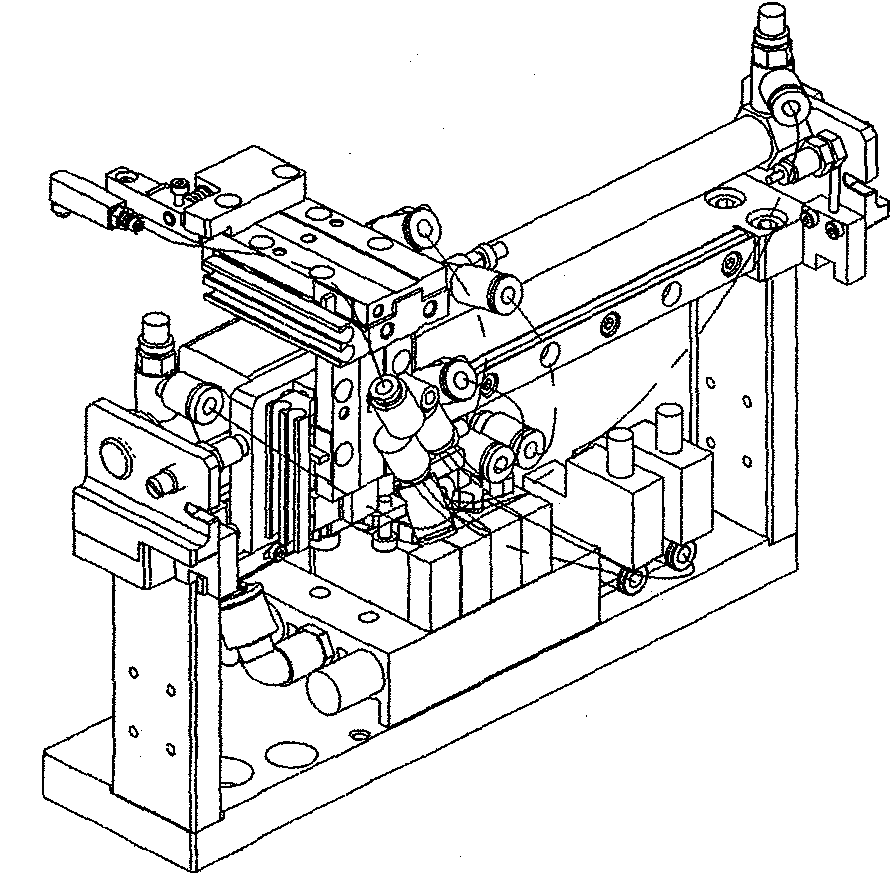 Automatic feed supplement mechanism for LED braiding machine