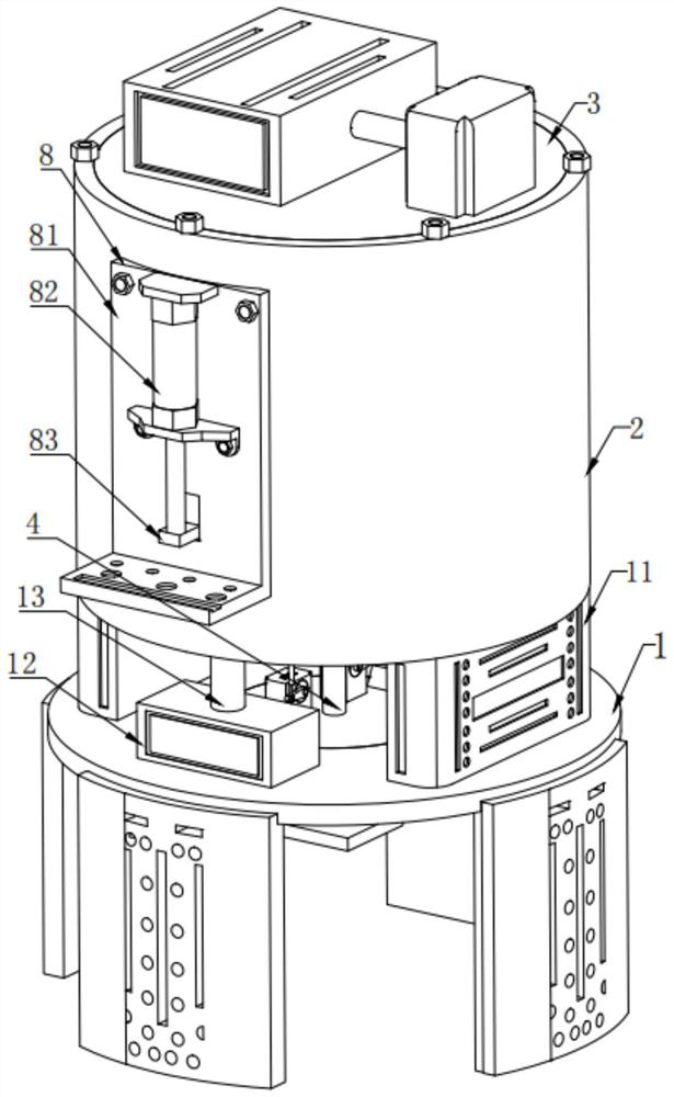 Mixing device for pea protein production