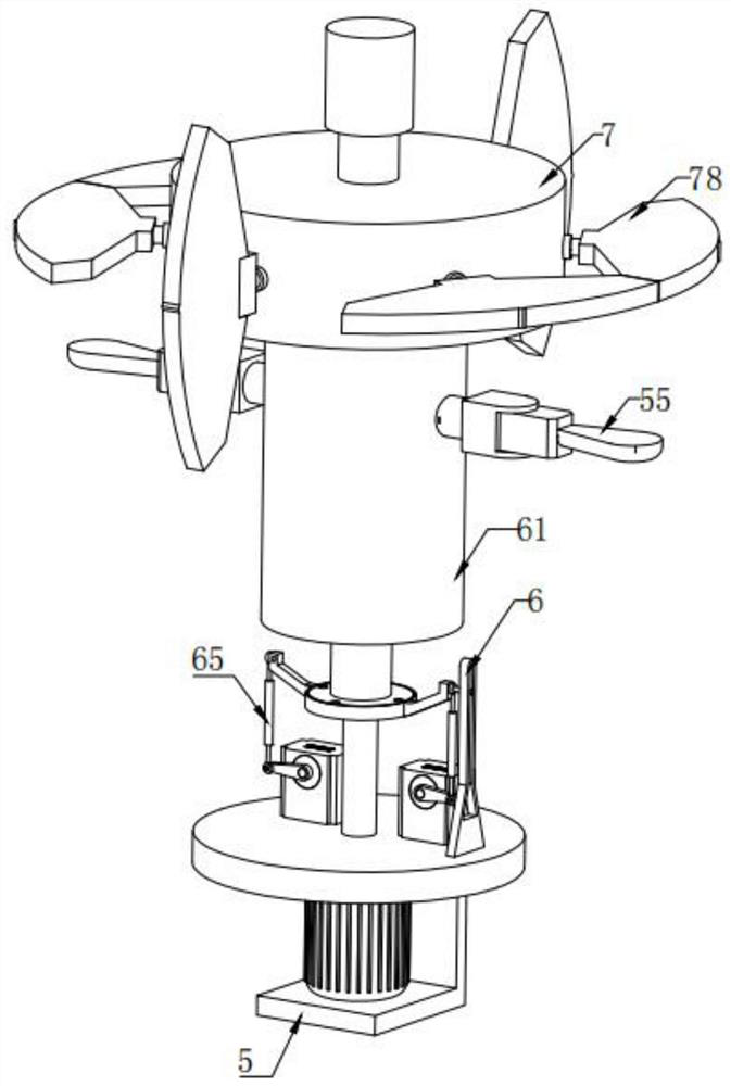 Mixing device for pea protein production