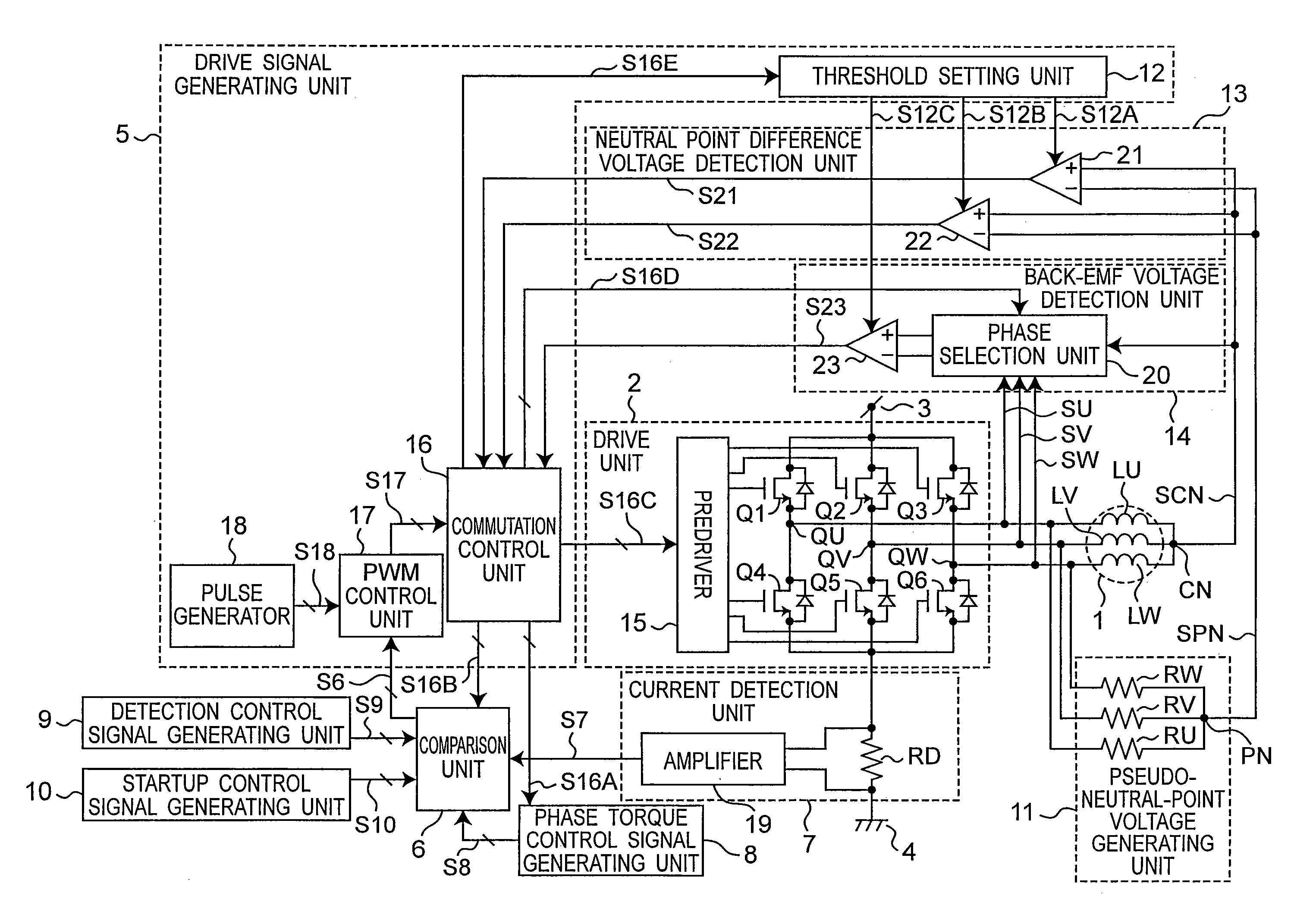 Motor drive method