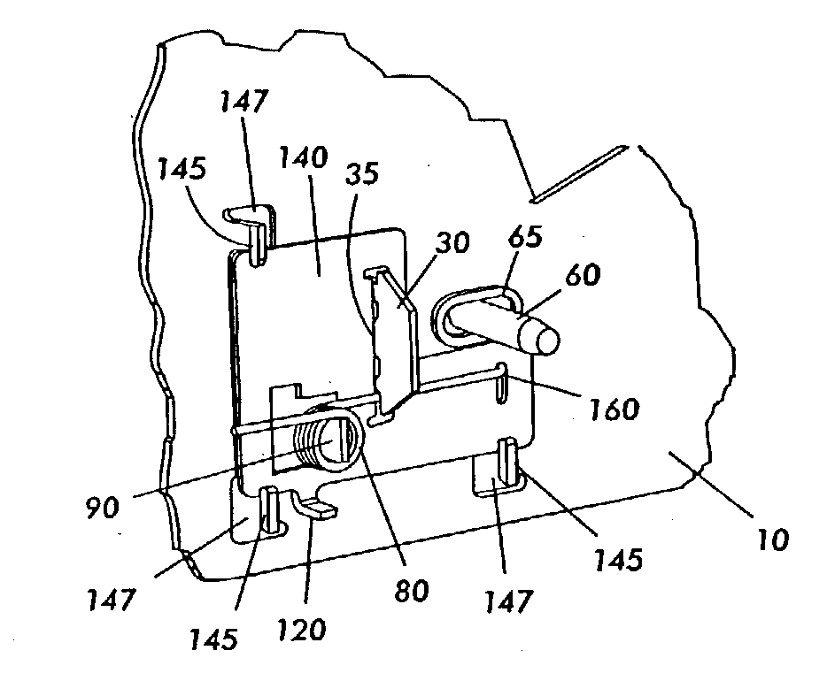 Apparatus and methods for connecting a movable subsystem to a frame