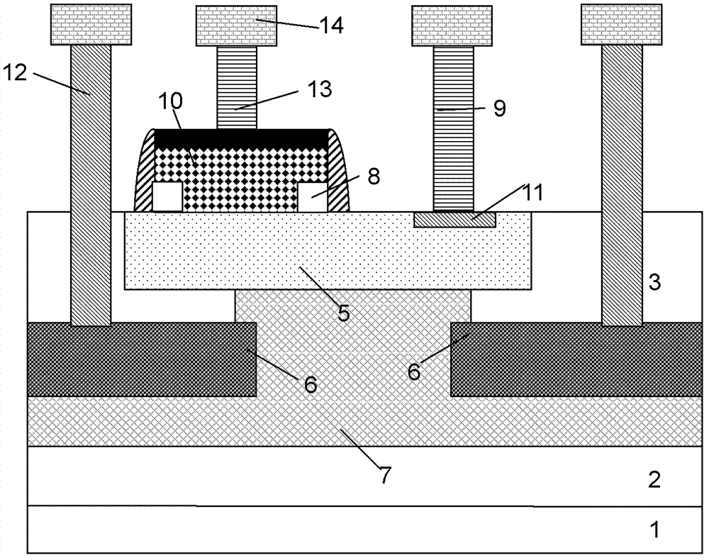 Vertical parasitic type precision navigation processor (PNP) device and manufacturing method thereof in bipolar complementary metal-oxide-semiconductor transistor (BiCMOS) technology