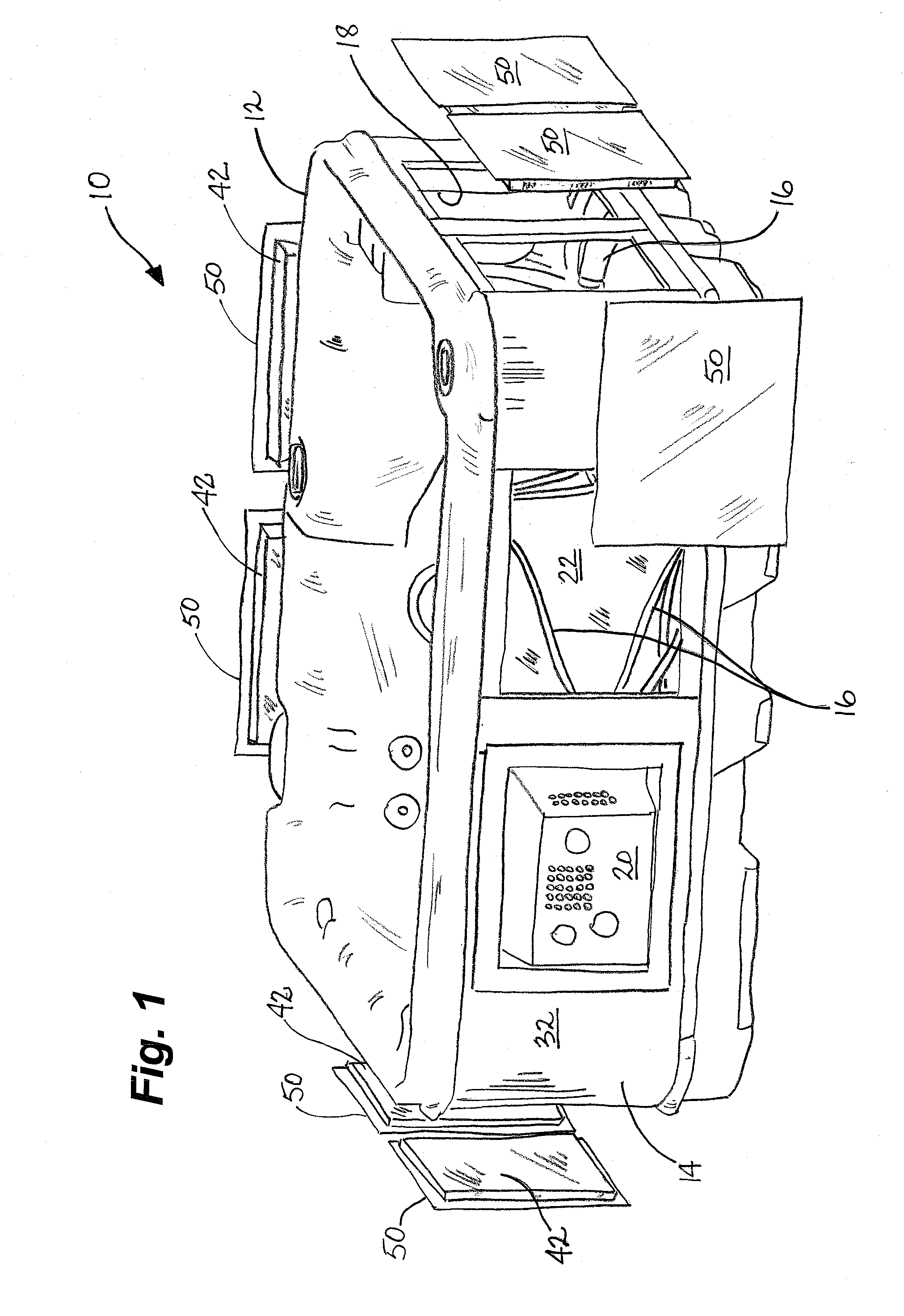 Temperature conditioning of air about a spa vessel