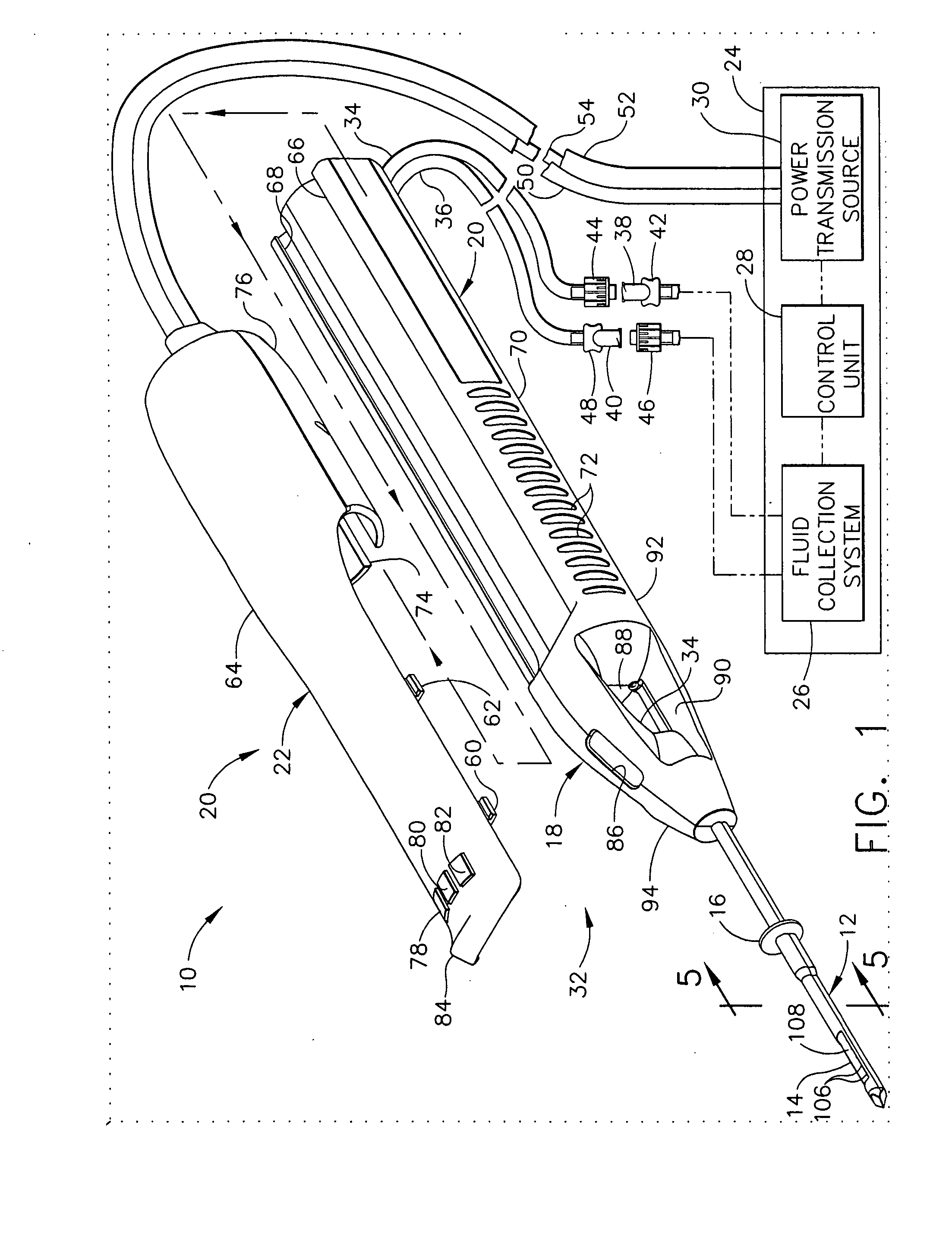 Biopsy device incorporating an adjustable probe sleeve