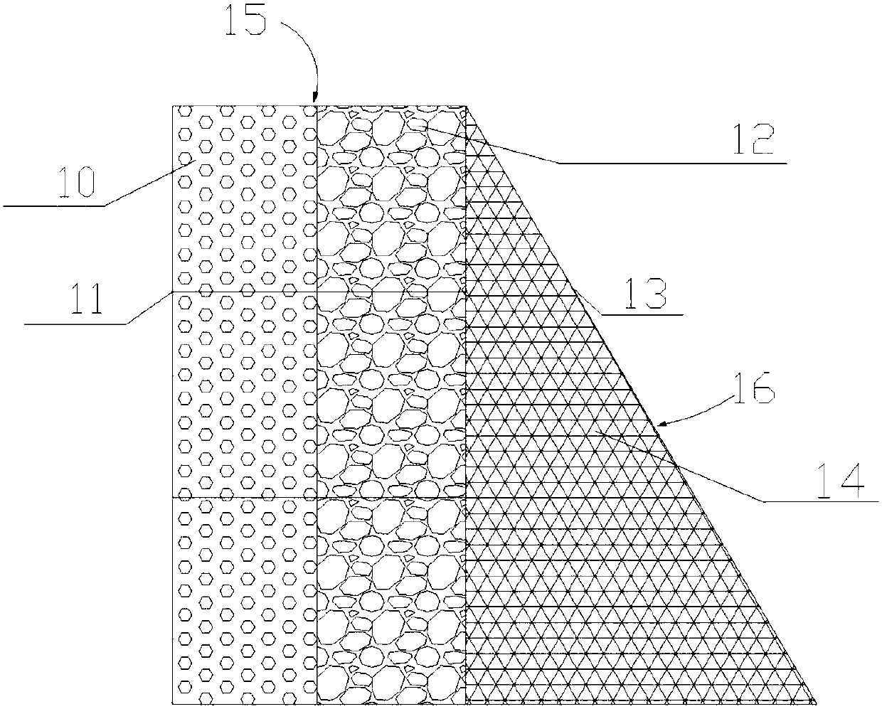 Diversion and purification system for an artificial lake water body and construction method thereof