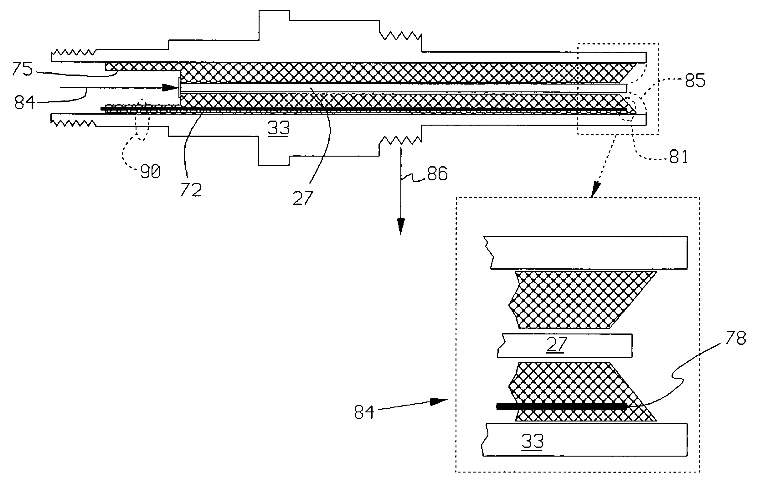 Spark igniter for gas turbine engine