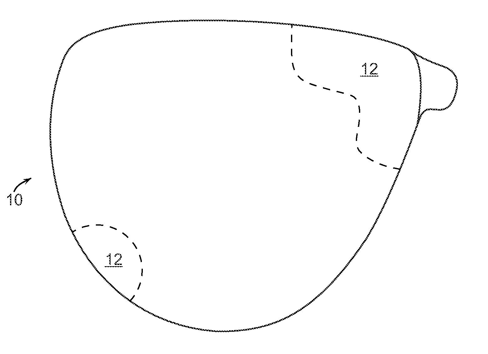 Golf club with optimum moments of inertia in the vertical and hosel axes