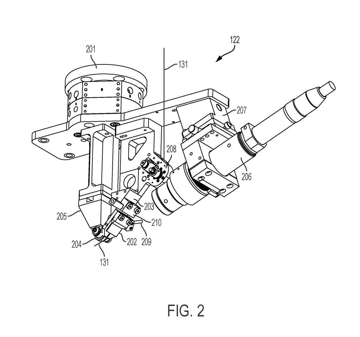 Alleviating torsional forces on fiber-reinforced thermoplastic filament