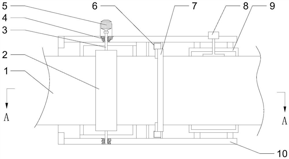 Coding colored tape coating machine