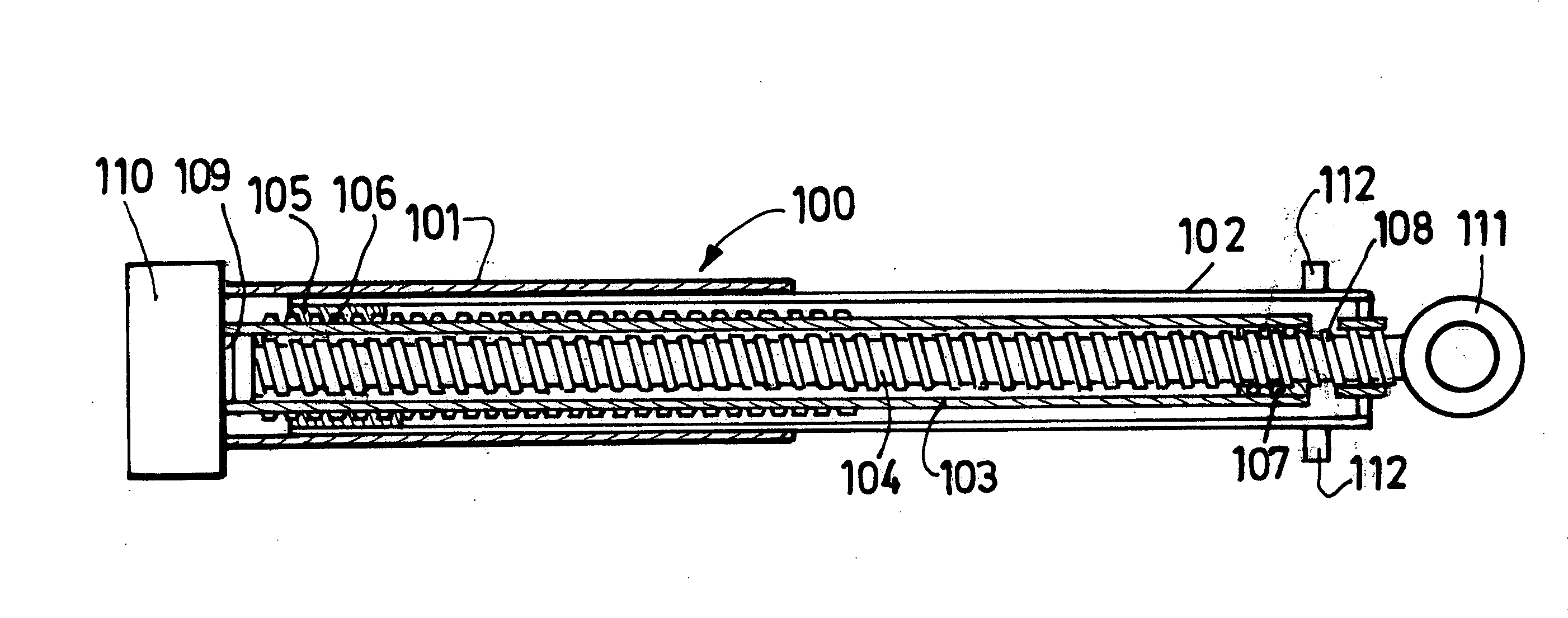 Multiple-acting linear actuator