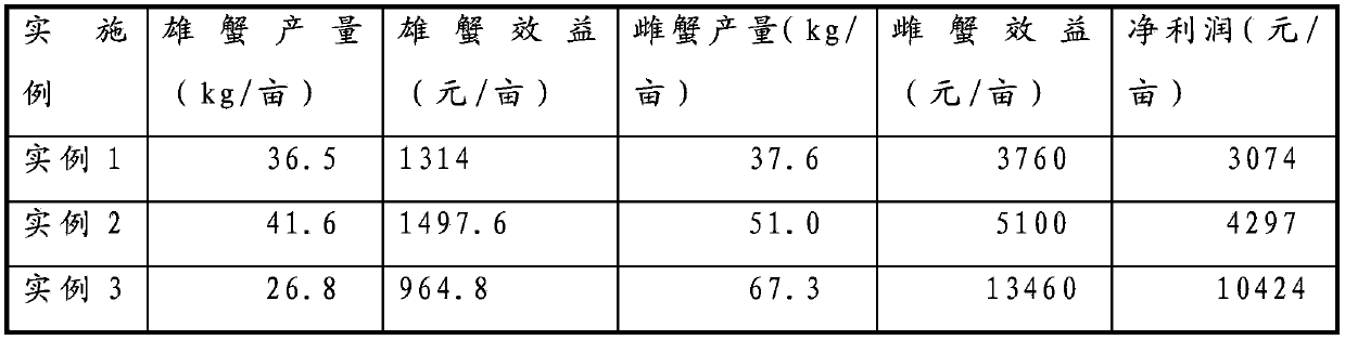 Method for efficiently breeding blue crabs