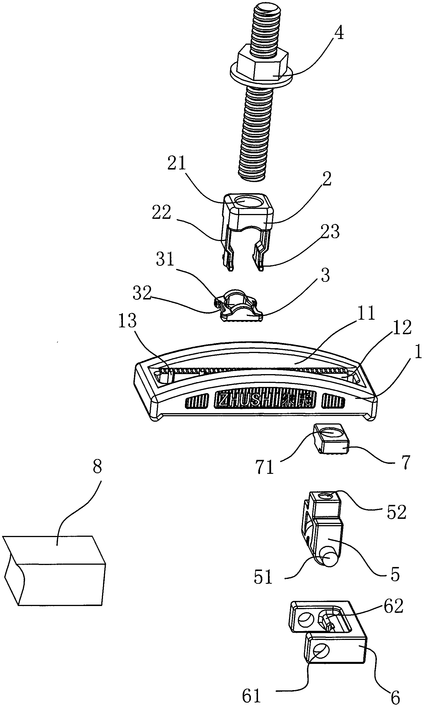 Mold press plate