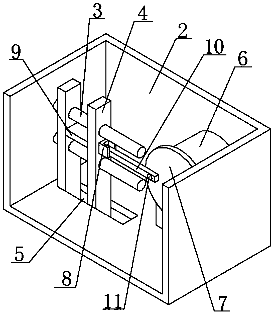 Expansion joint cleaning device for bridge maintenance