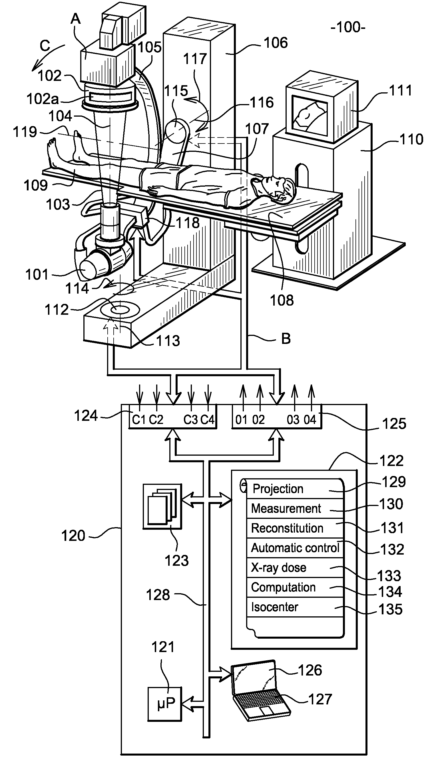 Method for the reconstruction of a body map