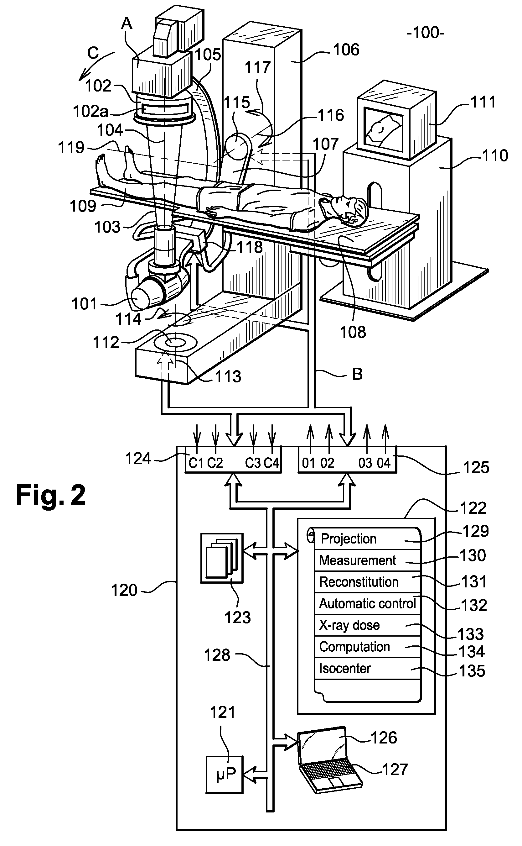 Method for the reconstruction of a body map