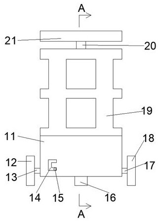 Movable temporary traffic signal lamp