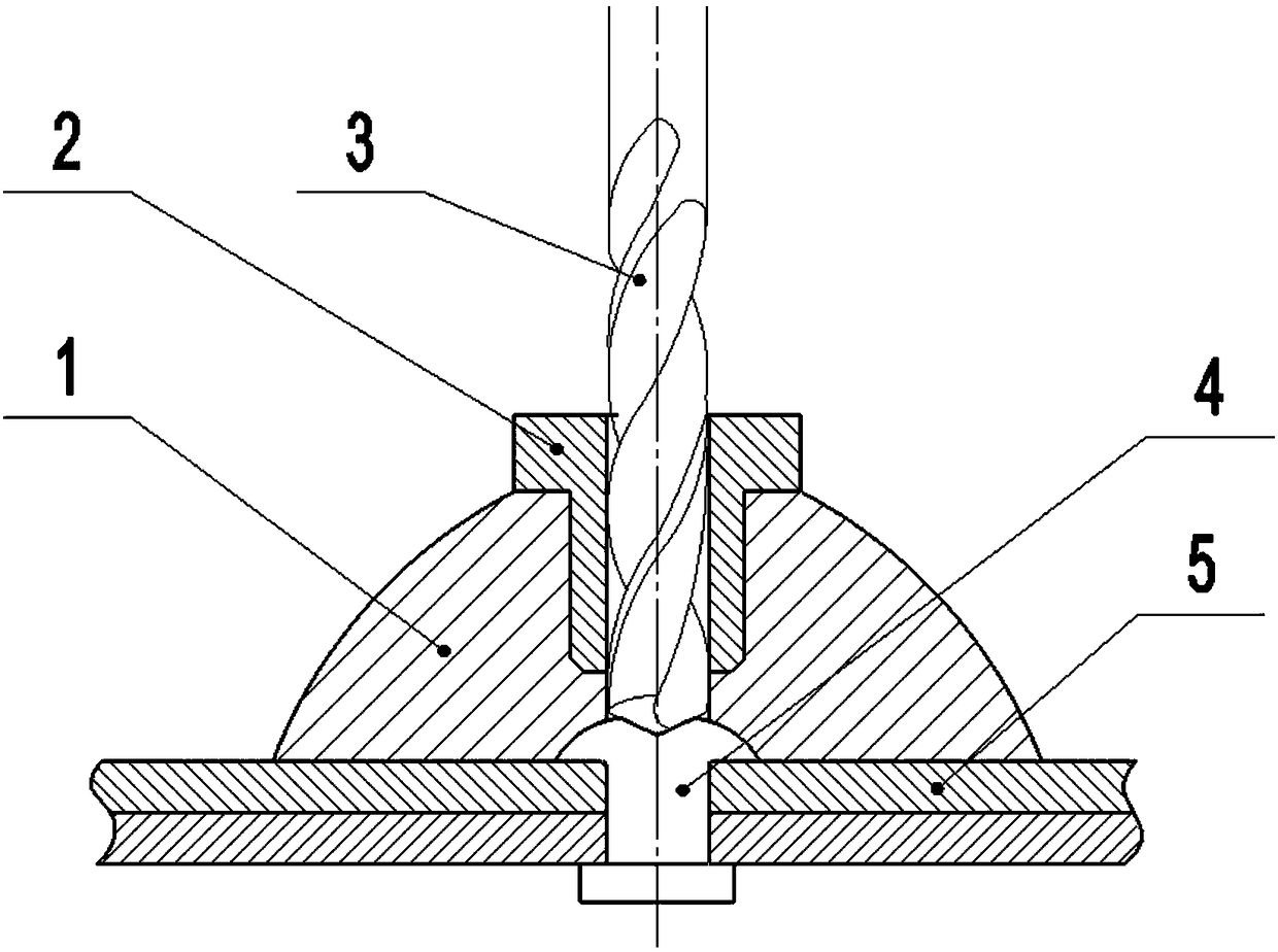 Male rivets dismantling bushings