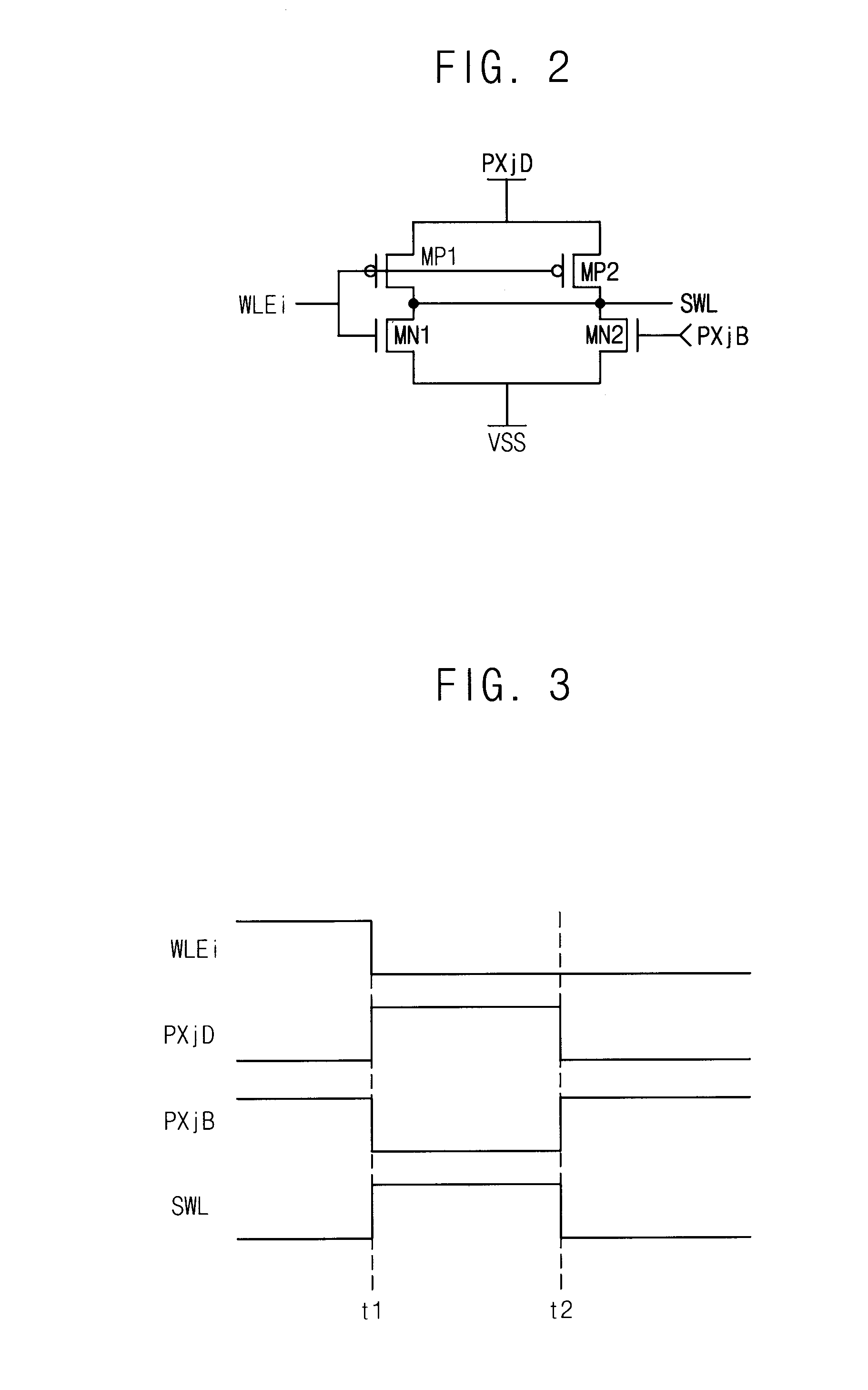 Sub-word line driver circuit and semiconductor memory device having the same