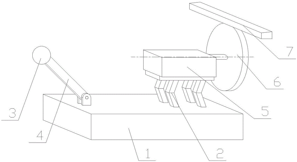 Swing type intelligent traffic road condition information acquisition apparatus