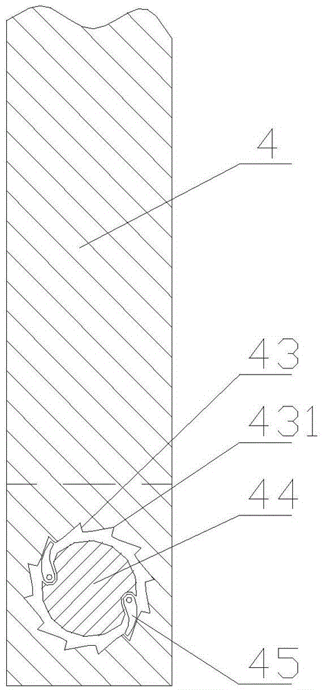 Swing type intelligent traffic road condition information acquisition apparatus