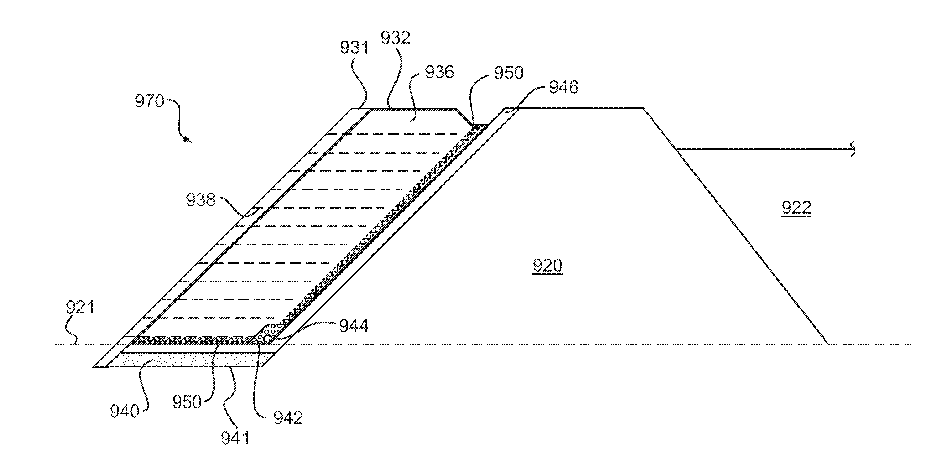 Berm and method of construction thereof