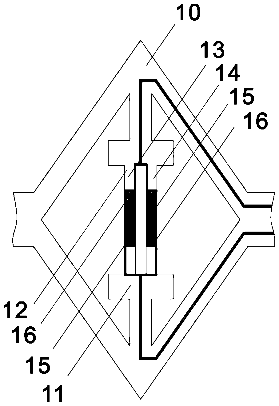 High-sensitivity MEMS resonant temperature sensor chip